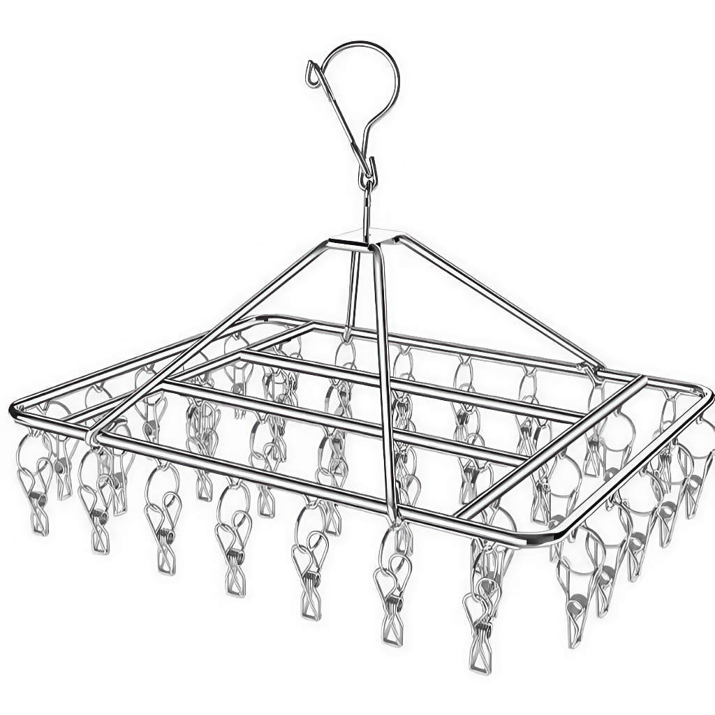 Varal 40 Prendedores Para Roupa Intima Para Calcinha Meia Cueca Reforçado inox 08/10/20/60 Prendedores