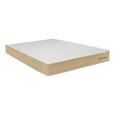 Colchão Ortobom Casal Poli D33 Firme Com Eps E 138x188 Cm Bege