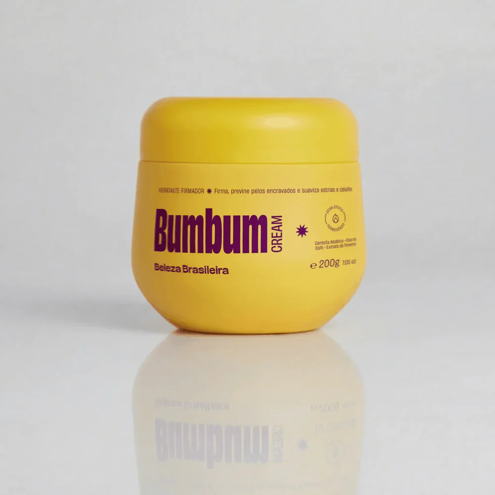Bumbum Cream 200g Creme Tratamento Redutor de Celulite Estrias Hidratante Corporal Ação Termogênica
