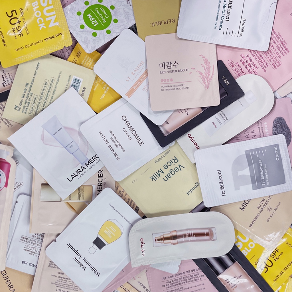 Sachê Coreano de Skincare 1 Unidade | Marcas Variadas | Koksara