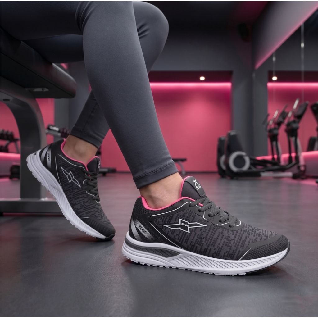 Tenis Feminino Academia Original FXB Corrida Caminhada Lançamento Leve e Macio 5:15