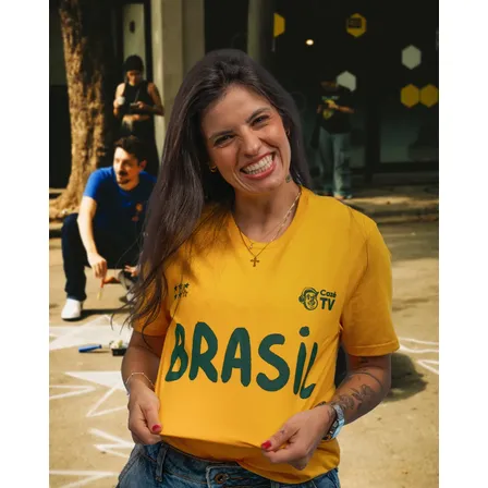 Camisa 10 Amarela Traje  Cazétv