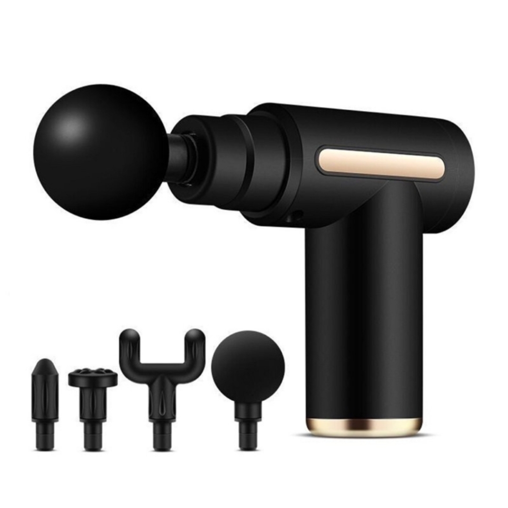 Massageador Pistol Elétrico Alta Frequência Profissional Muscular Relaxamento Portátil