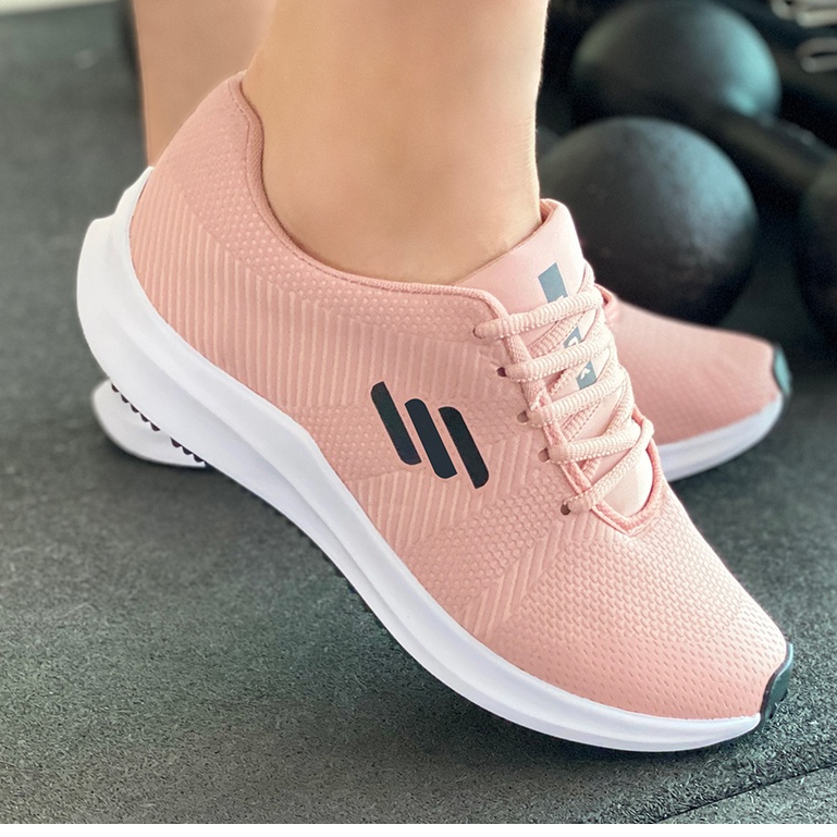 Tênis Feminino Academia para Caminhada O2X Mulher Promoção Corrida