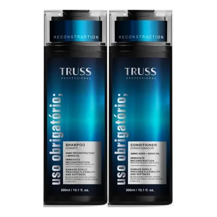 Truss Uso Obrigatório Kit Shampoo Condicionador 300ml