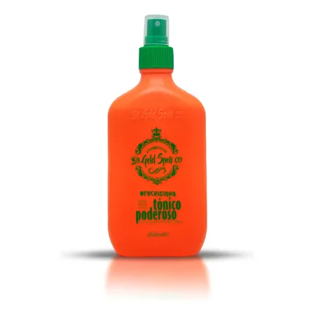 Tônico Poderoso Gold Spell 250ml Antiqueda E Preenche Falhas