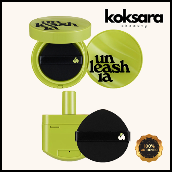 unleashia satin wear healthy green cushion 15g spf30 pa++