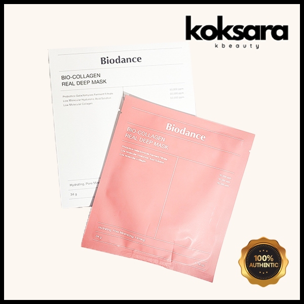 biodance bio-collagen real deep mask 1ea 34g