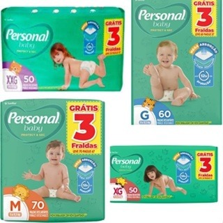 Fralda Personal Baby Protect & Sec
