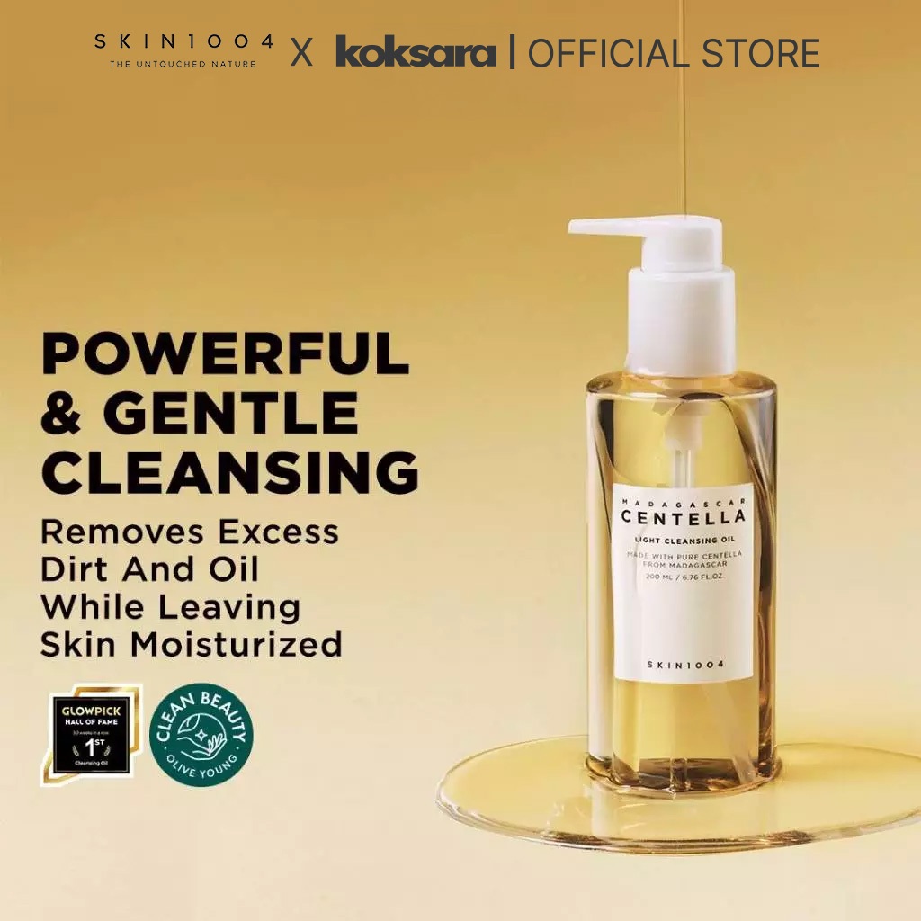 [OFFICIAL] SKIN1004 madagascar centella light cleansing oil 30ml/200ml