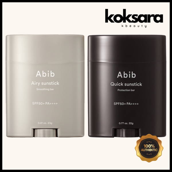 Abib Sunstick Bar 2types (Airy,quick) SPF50+PA++++