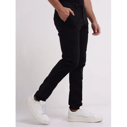 Calça Sarja Masculina Alfaiataria Social Sport Fino Slim