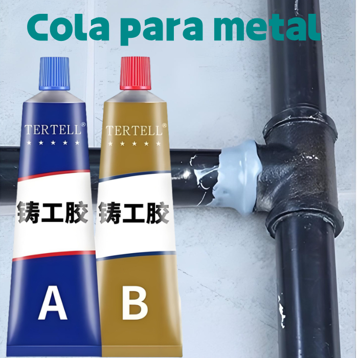Cola para metal Cola De Reparo Industrial Soldagem A Frio Resistente Ao Calor Pasta De Metal AB