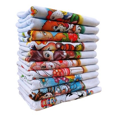 Pano De Prato Copa Estampado Grande Kit Com 1, 5 e 10 Peças