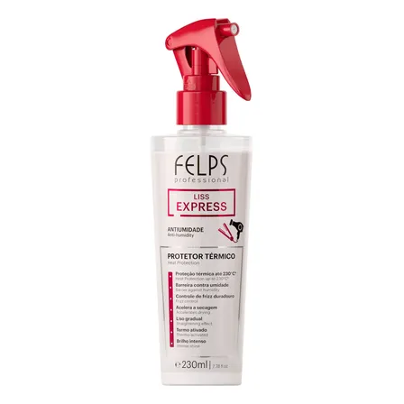 Protetor Térmico Liss Express Felps Professional - 230ml