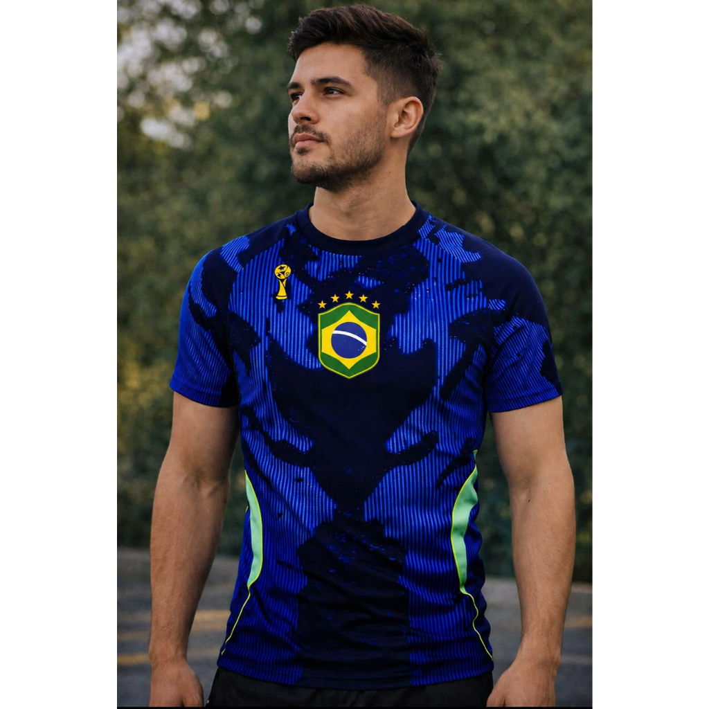Camiseta Masculina Academia Treino Fitness Ginastica Corrida Caminhada 2026