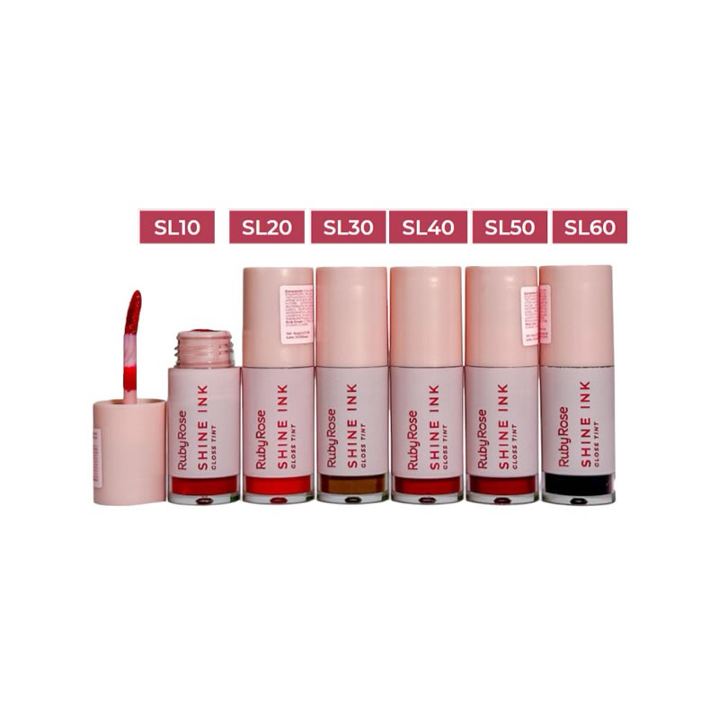 Gloss Tint Shine Ink - Ruby Rose