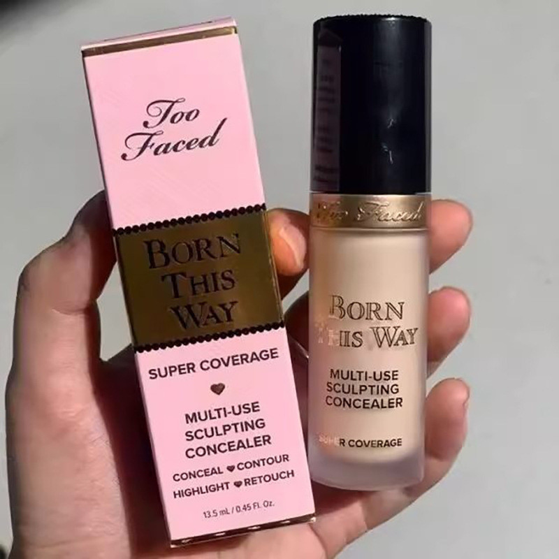 Born This Way Super Cobertura Corretivo Escultura Multiuso 4 Em 1 Completa Longwear De Base Líquida 13.5ml
