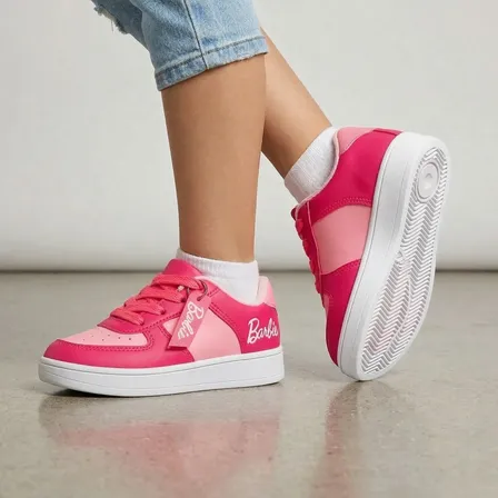Tênis Infantil Meninas Barbie Lançamento Com O Chaveirinho