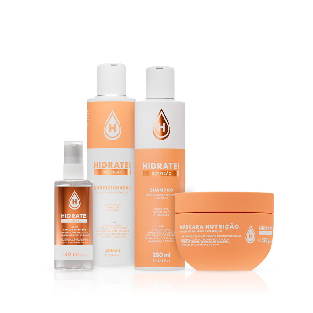 Kit Linha Nutrição Completa Hidratei