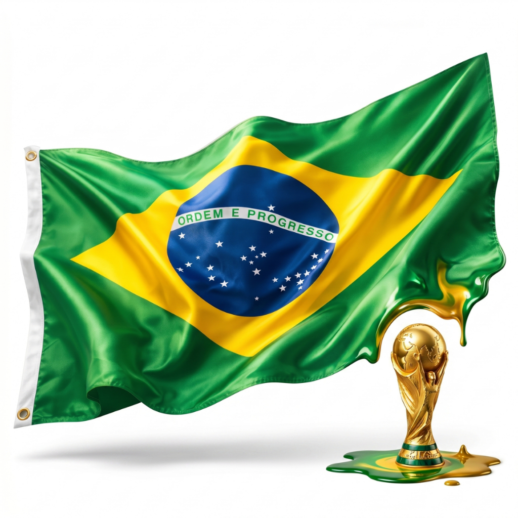 Bandeira do Brasil Grande 150x90 Cores Vivas
