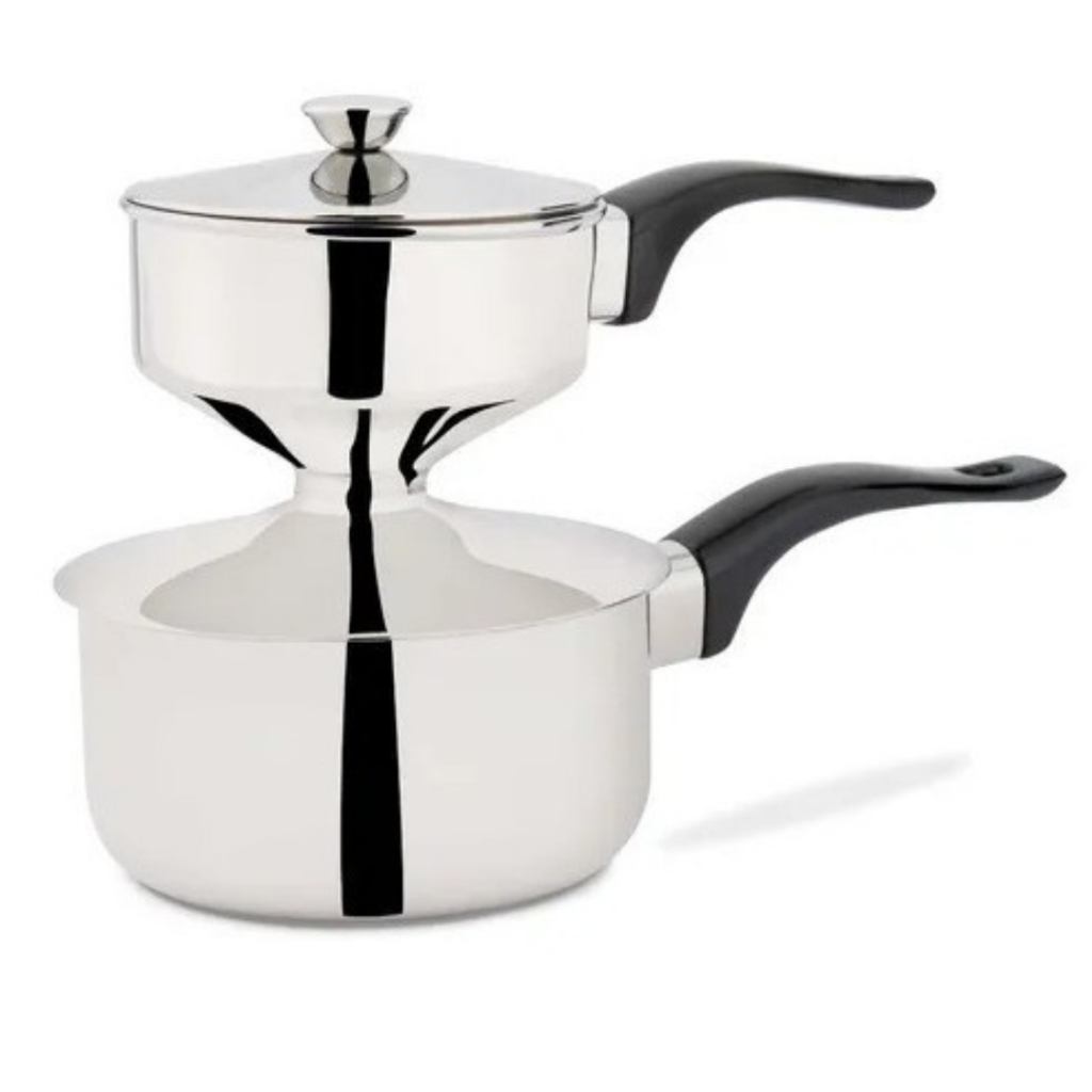 Mini Cuscuzeira Individual Aço Inox Premium Importado