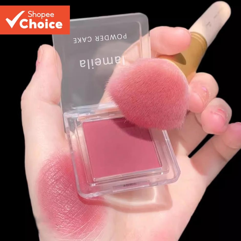 LAMEILA Paleta De Blush Monocromático De 6 Cores , Baixa Saturação , Nude Naturais Para Aparência Sem Esforço E Maquiage