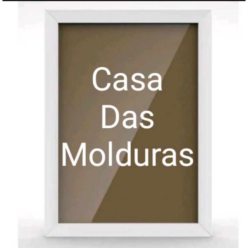 1 moldura A4 30x21 (BRANCA) com acetato