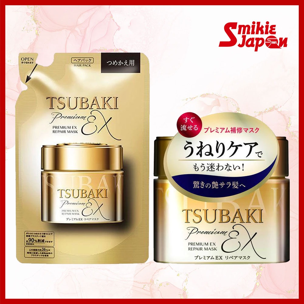 Tsubaki Premium Repair Mask 180g / Refill 150g Hair Mask Hair Pack Made In Japan Direct From Japan