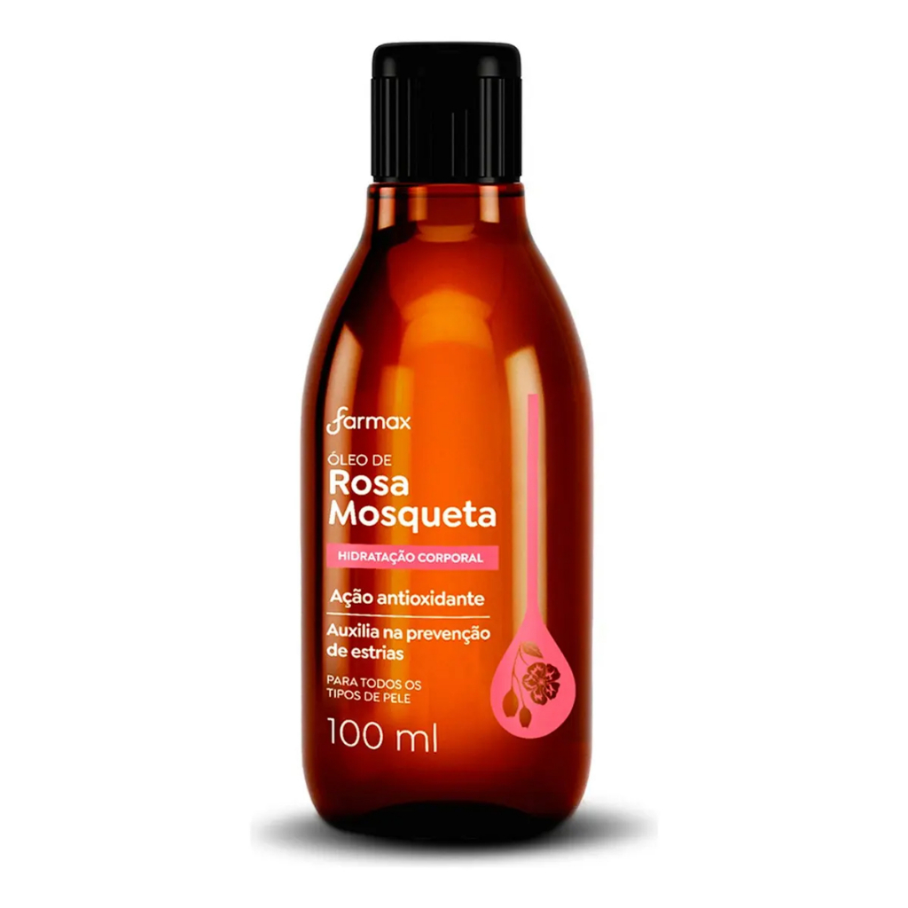 Óleo Corporal Rosa Mosqueta Farmax 100ml
