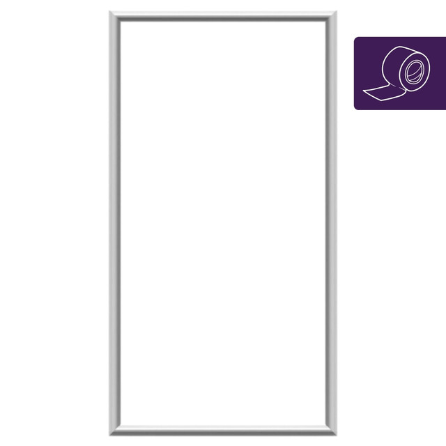 KIT 3UN Moldura Boiserie Revestimento Madeira 90x120 MDF Autocolante Parede