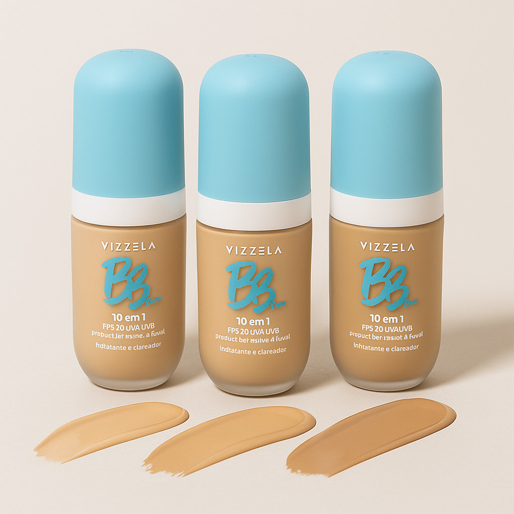 Vizzela BB Cream FPS 30 UVA/UVB 10 em 1