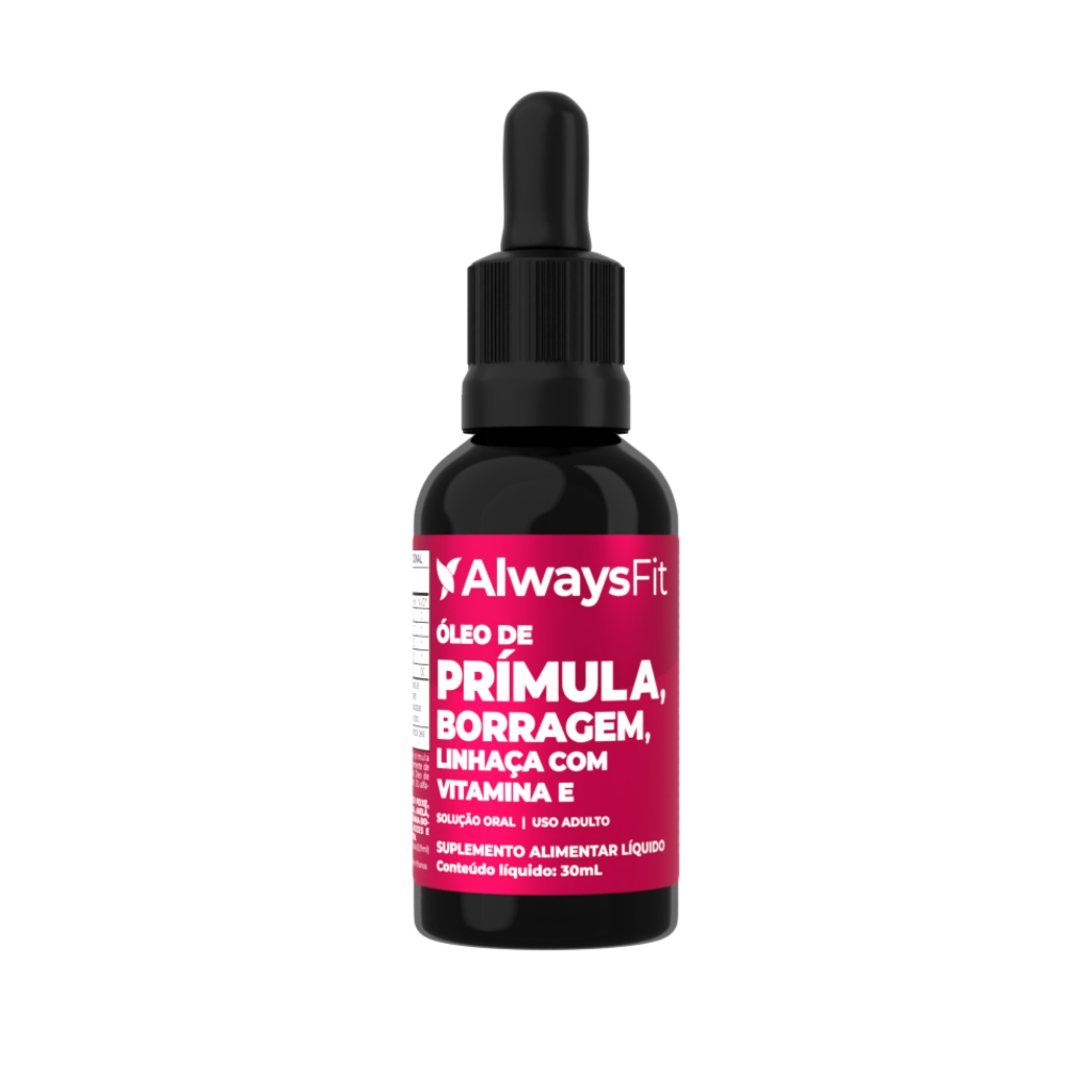 Composto Meno - AlwaysFit - FemmeCalm - Óleos de Prímula, Borragem, Linhaça e Vitamina E - 1 Un