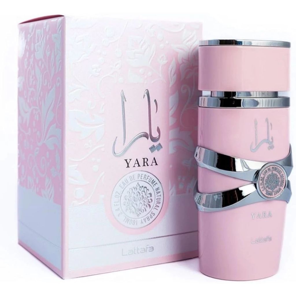 Perfume Árabe Yara Lattafa Feminino 100ml Eau de Parfum Original