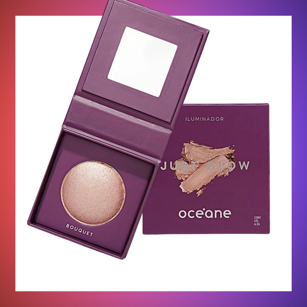 Oceane - Iluminador Rosa Just Glow Bouquet 6.5g