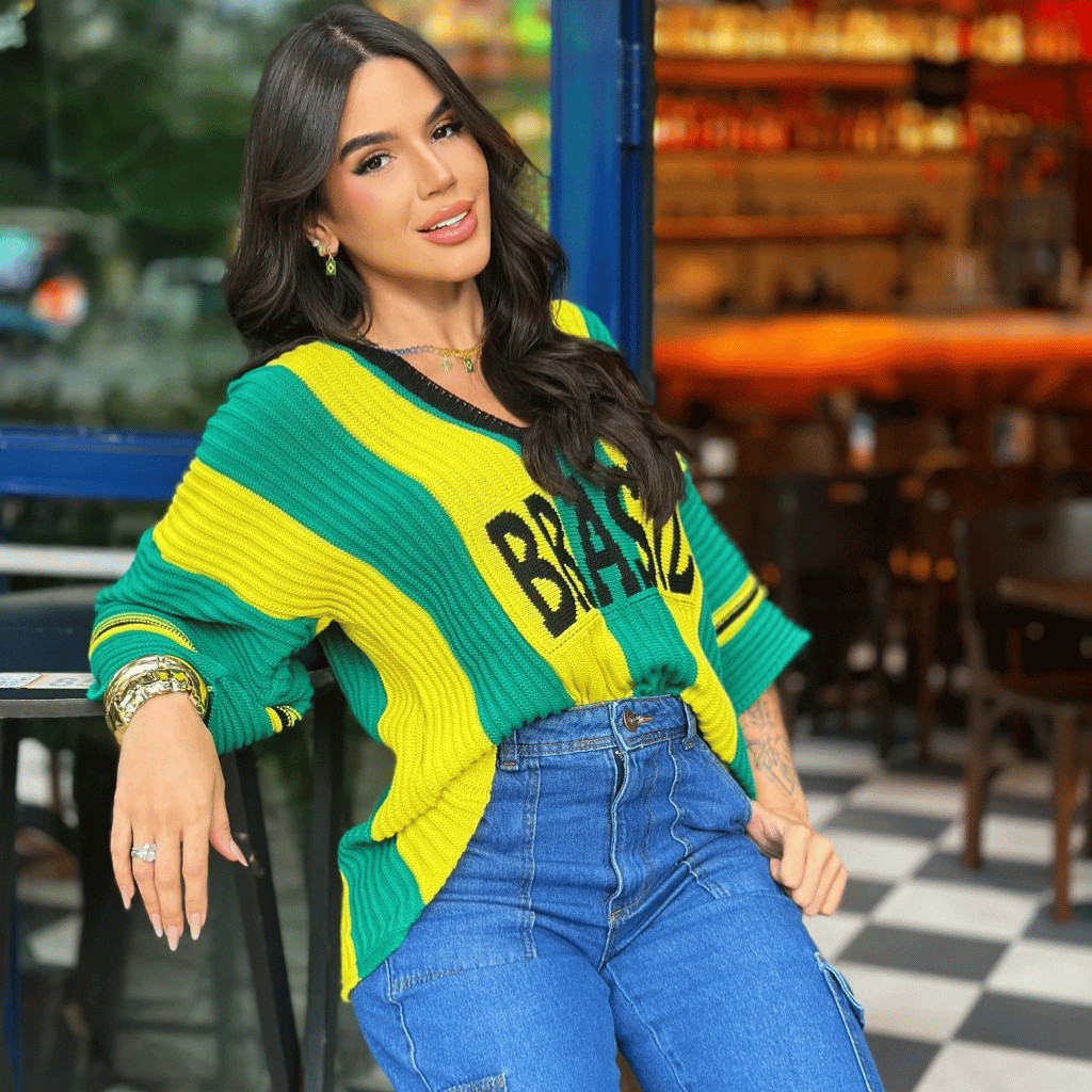 Blusão Brasil Oversized