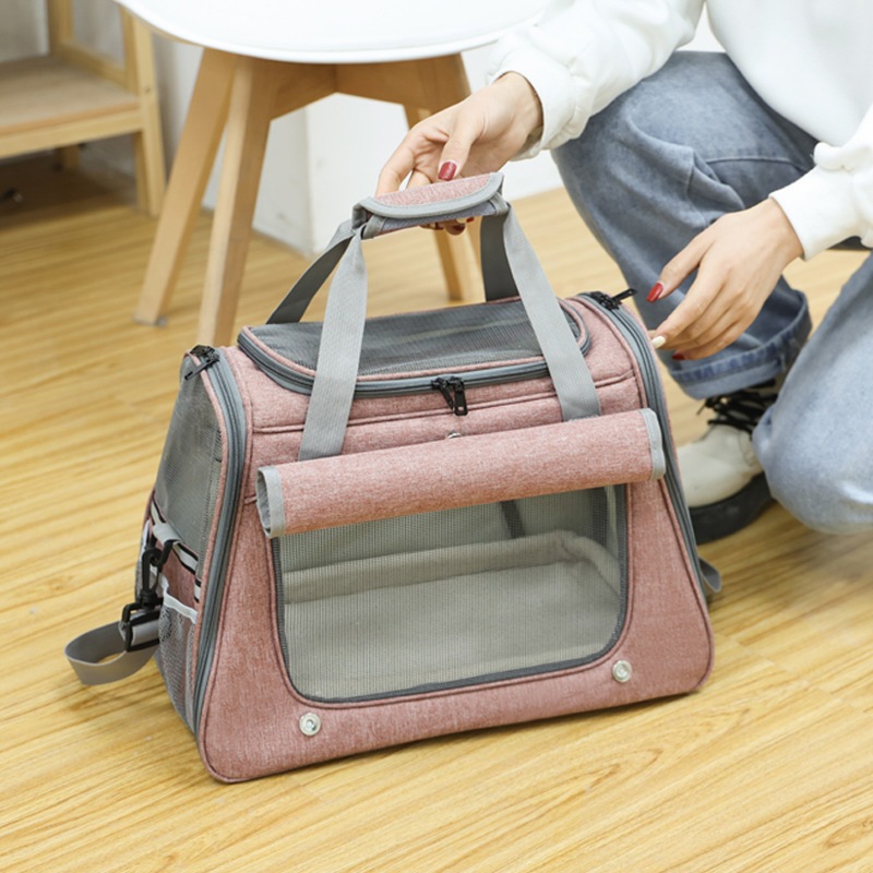 Bolsa Transporte Cães E Gatos Mochila Avião Viagem Mala 024-177