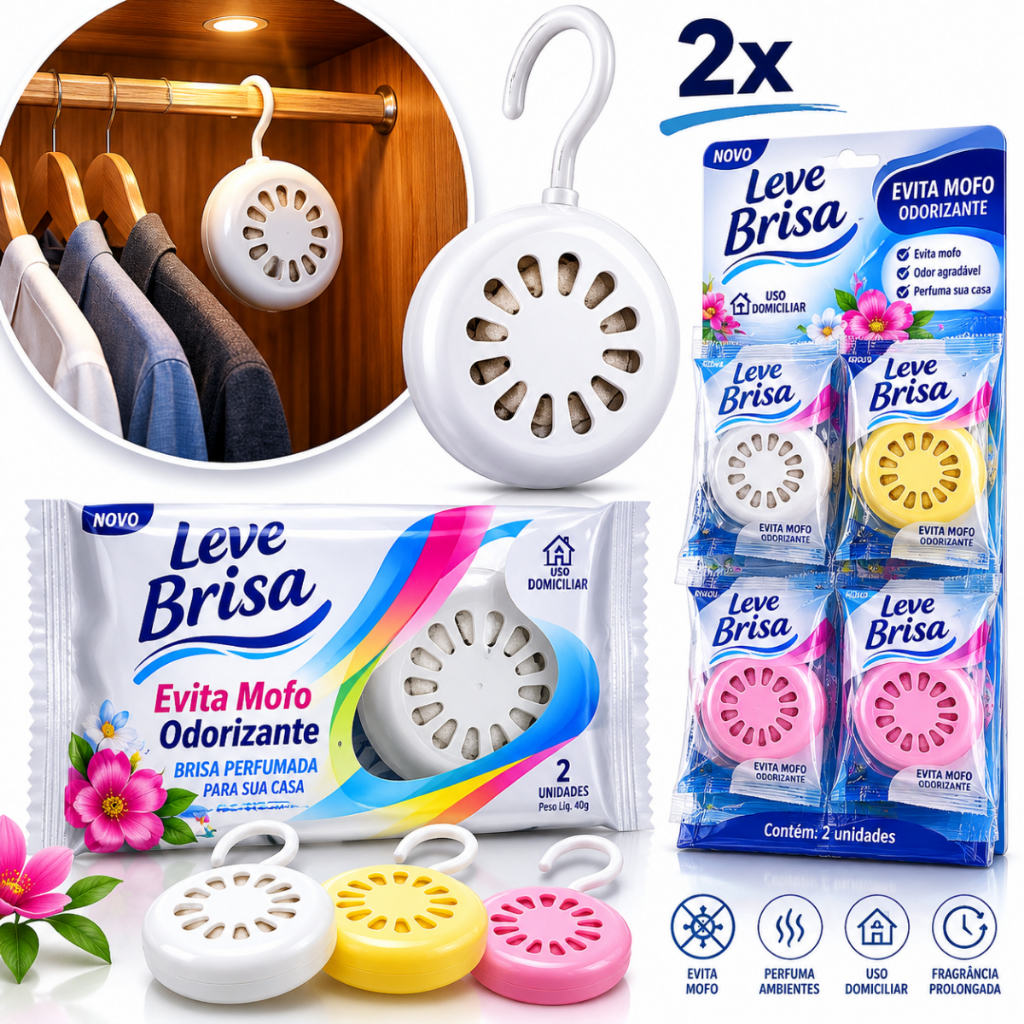 Kit Anti Mofo Evita Fungos Umidade  Cheiro Guarda Gavetas Armários Roupas