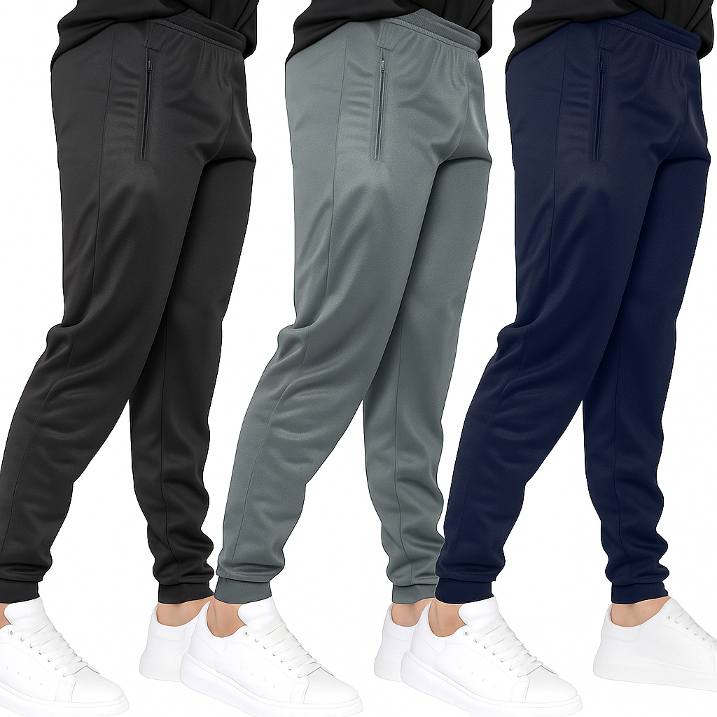 3 Calças e 1 Calça Jogger Esportivas Masculinas Premium e Estilosa otima para trabalhar