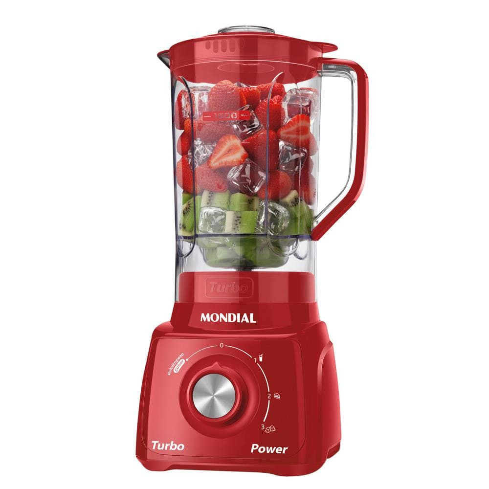 Liquidificador L99-FR Turbo Power 500W com 3 Velocidades Mondial