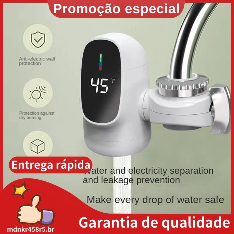 3000W Instant Electric Hot Water Aquecedor Torneira Display Digital Aquecimento De Água Para De Banheiro