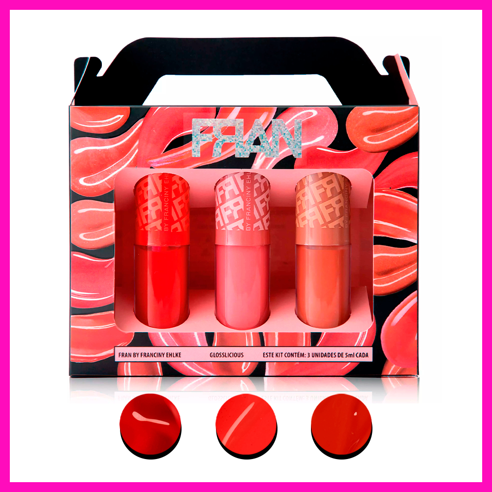 Kit de Gloss Fran Glosslicious