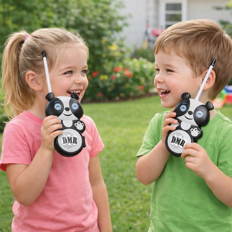 Walkie Talkie Infantil - Ursinho 🐻 | Alcance 10m | Presente Criativo